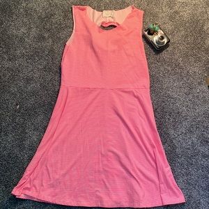 Cute striped skater dress with heart cut out ❤️